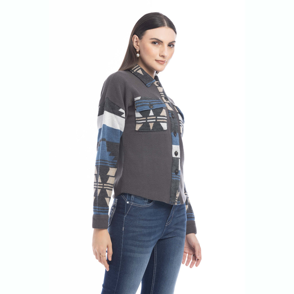 Shacket-pull Willa Dessert Winds