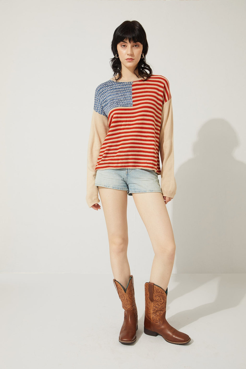 Pull en maille Destiny Flag