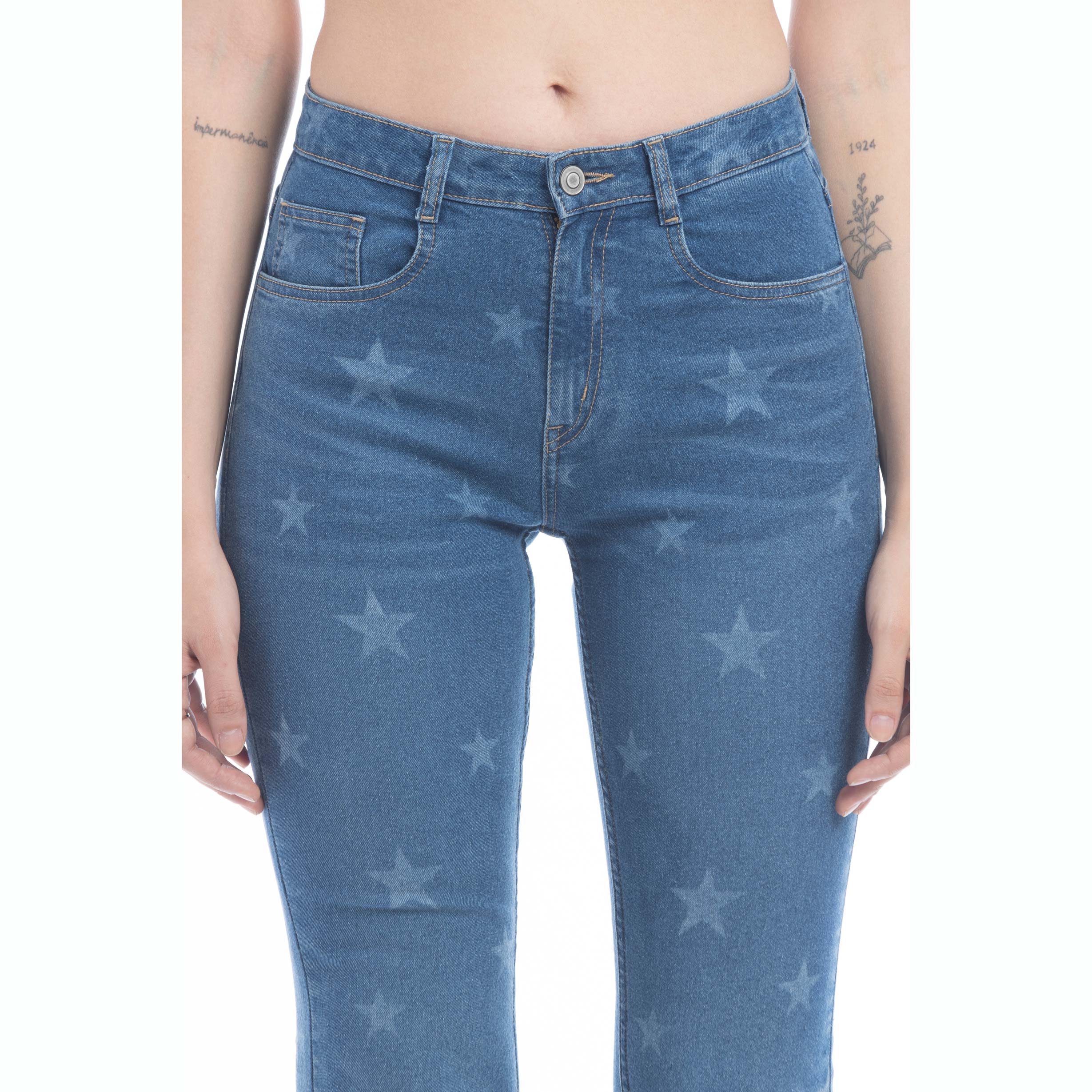 Jean Shiloh Stars à jambes évasées