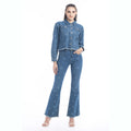Veste en jean Shiloh Stars