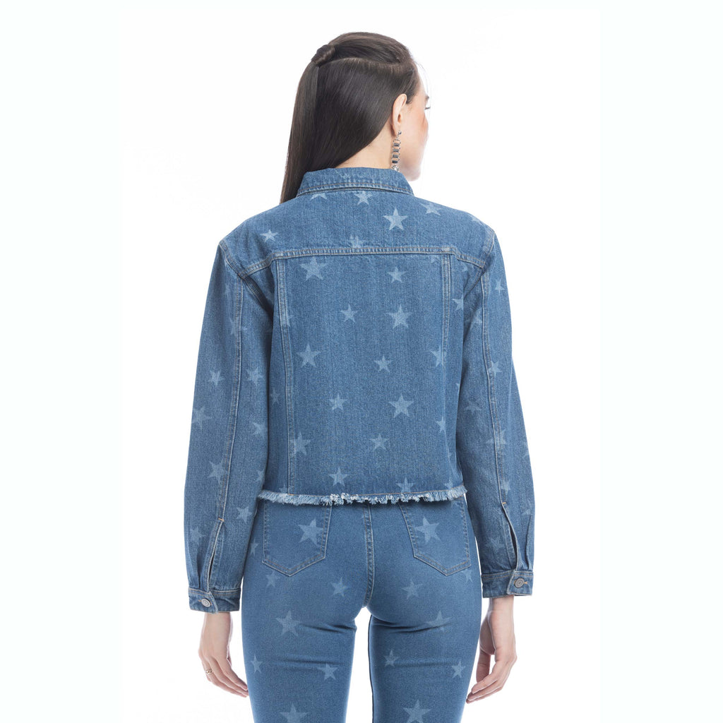 Veste en jean Shiloh Stars