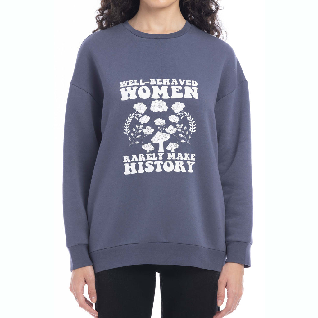 Sweat-shirt oversize Femme bien élevée