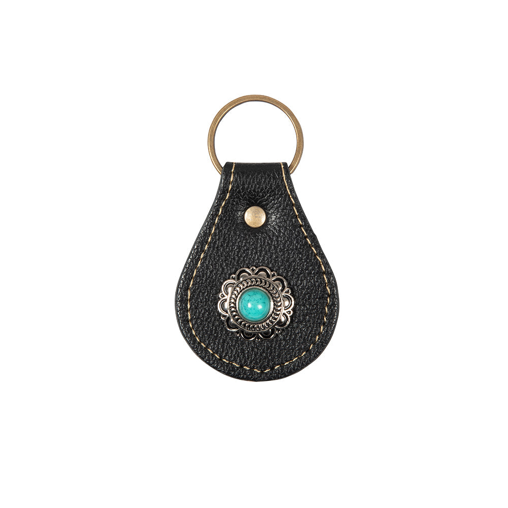 Porte-clés Concho en chocolat noir