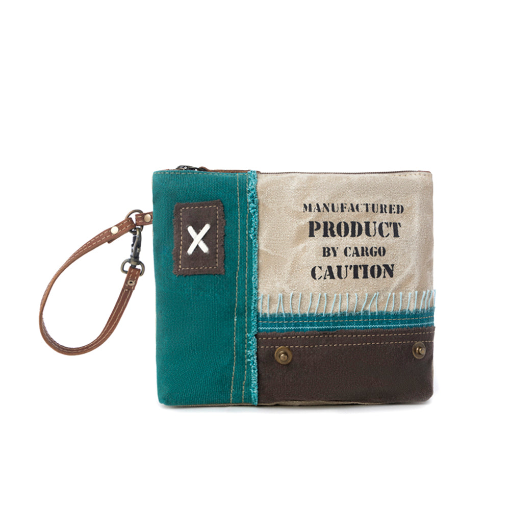 Pochette Burlander Patch Sarcelle