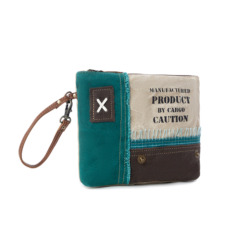 Pochette Burlander Patch Sarcelle
