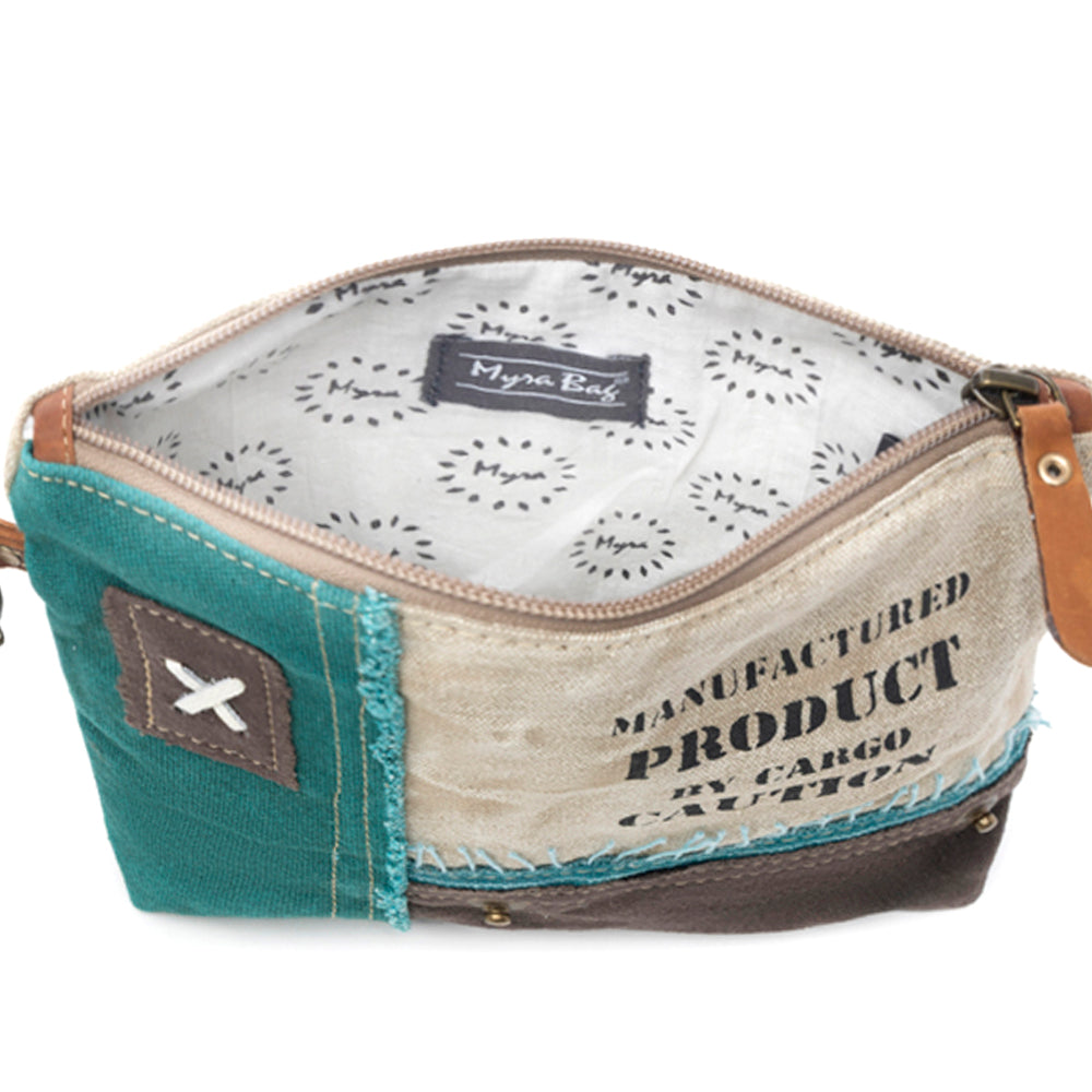 Pochette Burlander Patch Sarcelle