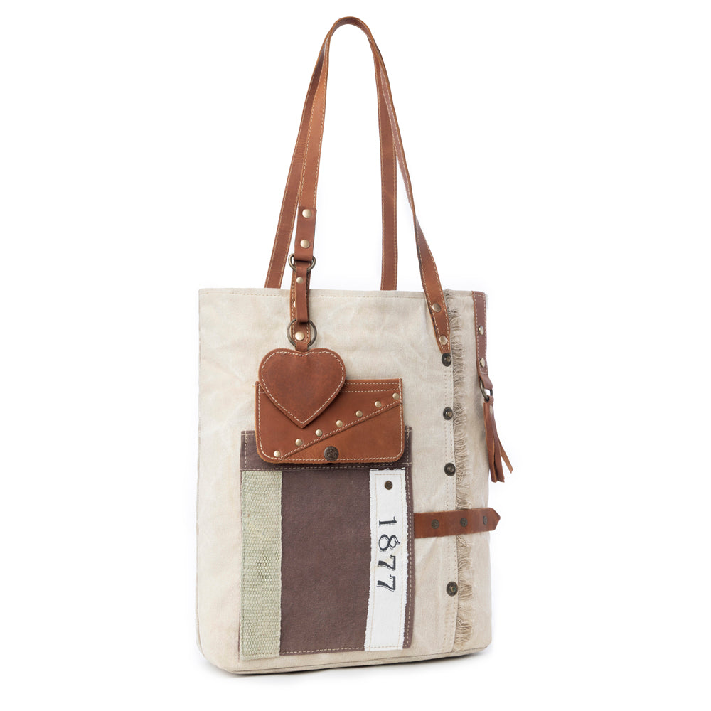 Sac fourre-tout style vintage d'antan