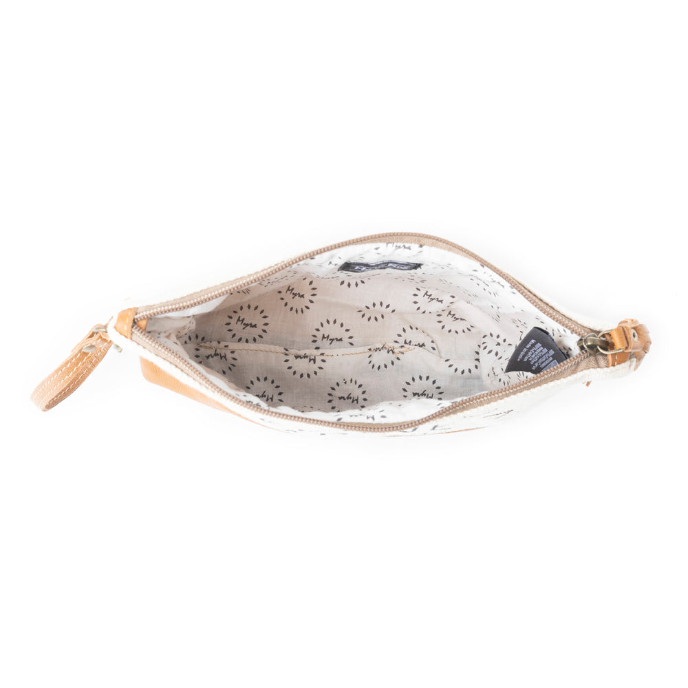 Pochette en toile Farine