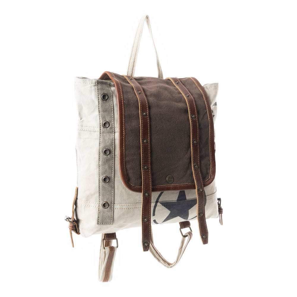 Sac à dos motif militaire