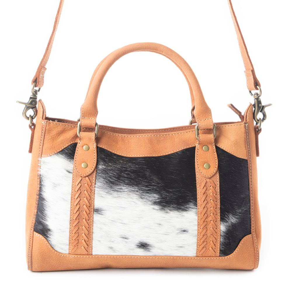 Sac Samson Trails Accent en cuir chevelu et poil