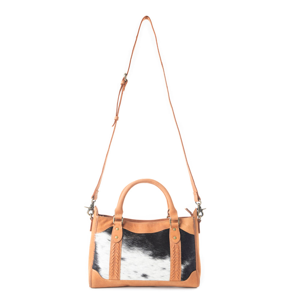 Sac Samson Trails Accent en cuir chevelu et poil