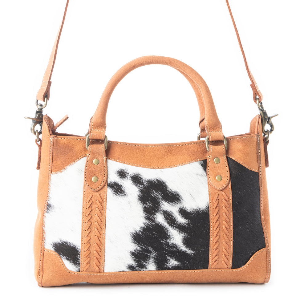 Sac Samson Trails Accent en cuir chevelu et poil