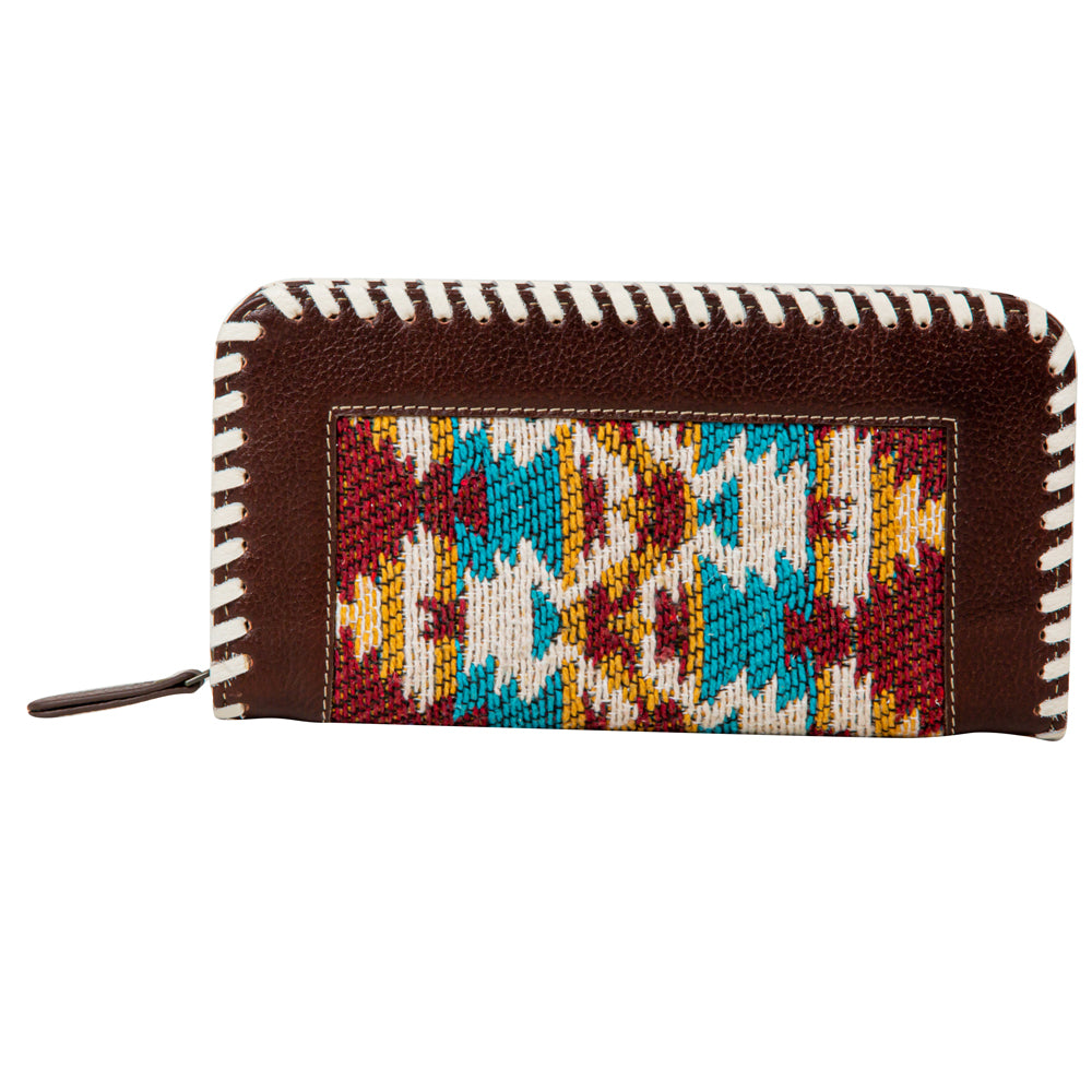 Portefeuille Sunshine Loom à bord tressé
