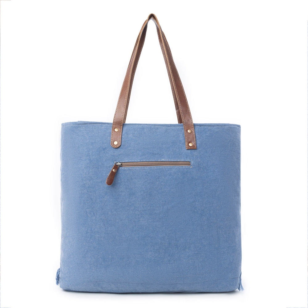 Sac fourre-tout brodé Ember Reflections