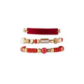 Bracelet superposé Dimensions Scarlet Sky