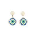 Boucles d'oreilles perlées Water Bloom