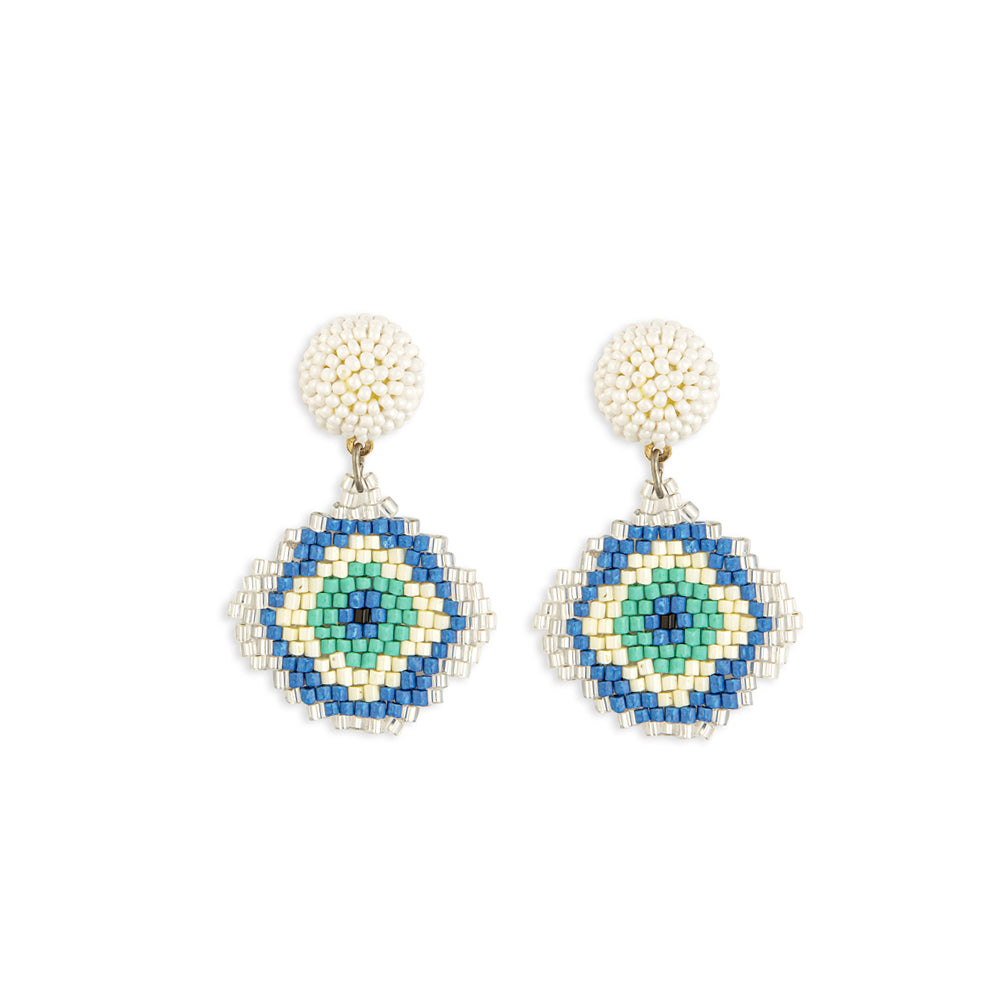 Boucles d'oreilles perlées Water Bloom