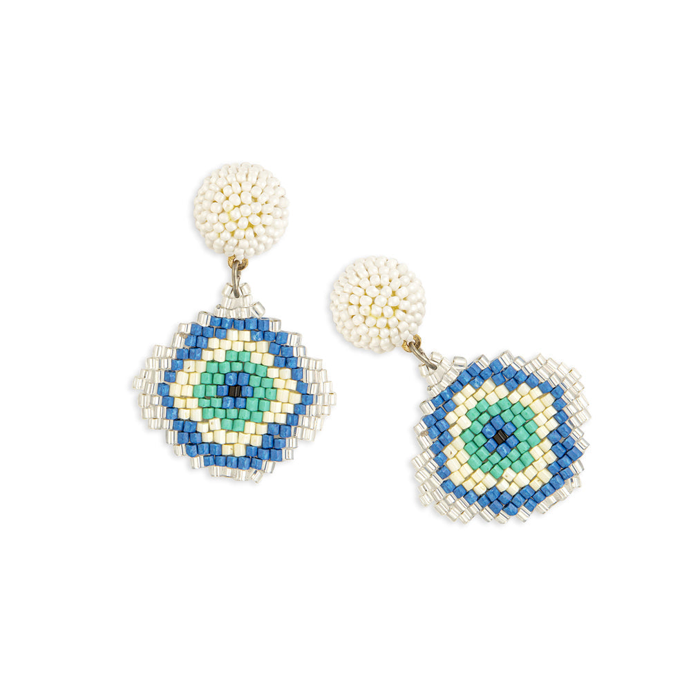Boucles d'oreilles perlées Water Bloom