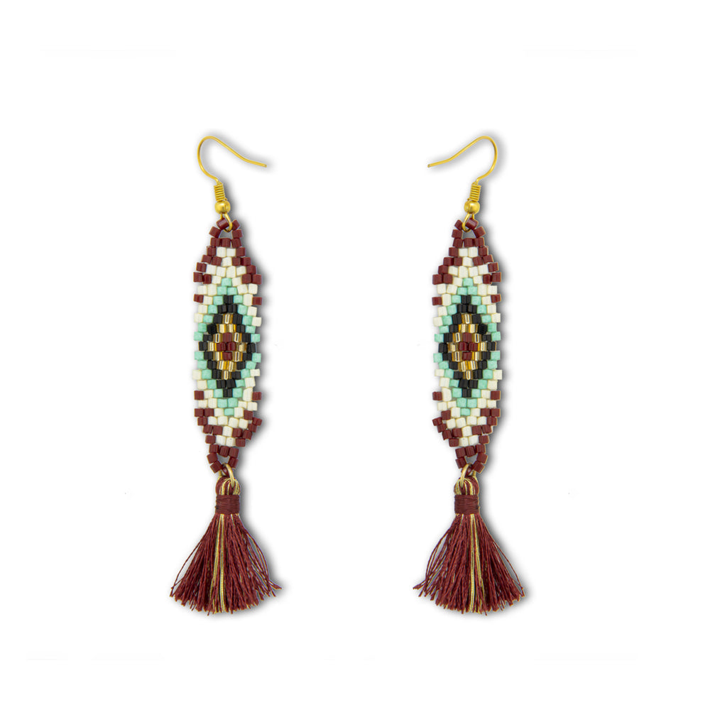 Boucles d'oreilles perlées « Of Times Spoken »