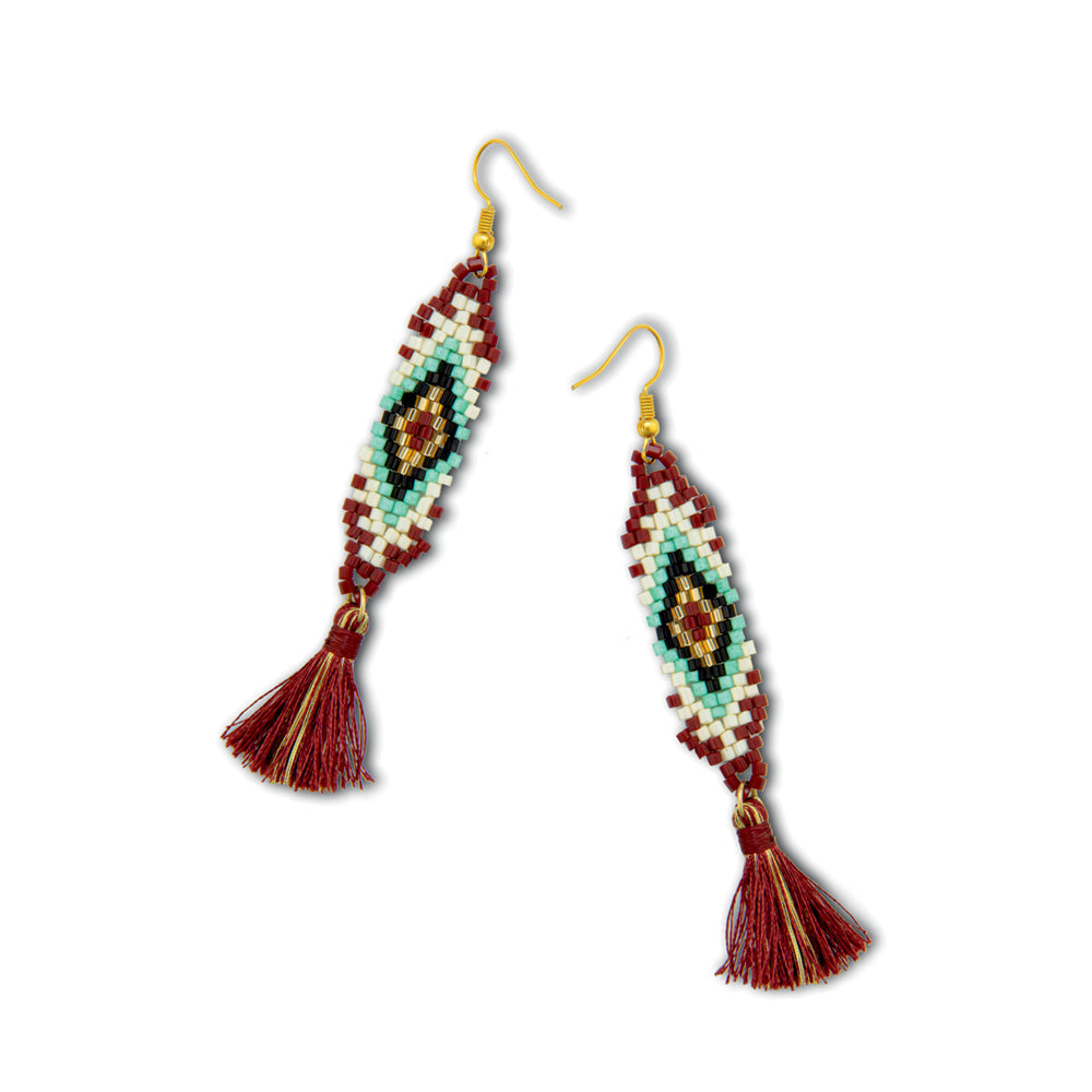 Boucles d'oreilles perlées « Of Times Spoken »