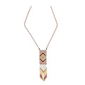 Histoire du collier inspiré de perles Min tribal