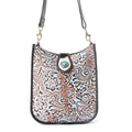 Sac en cuir embossé Delilah Creek