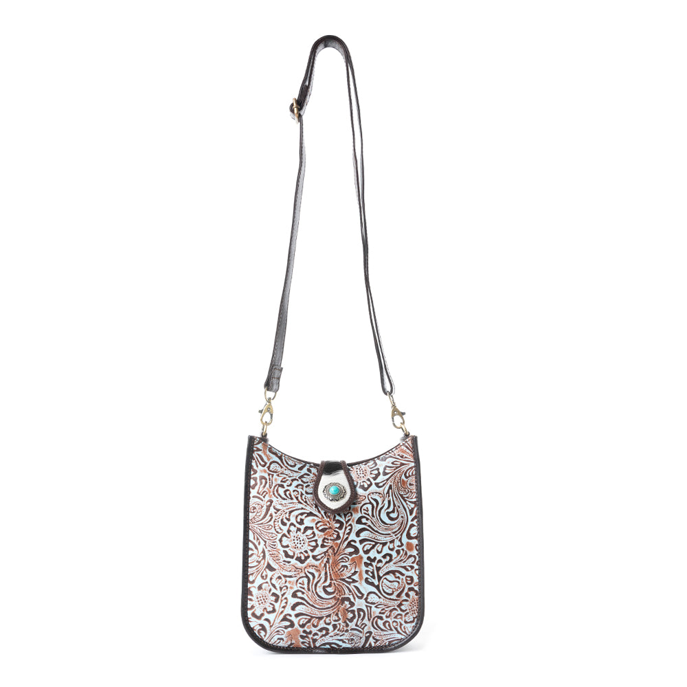 Sac en cuir embossé Delilah Creek