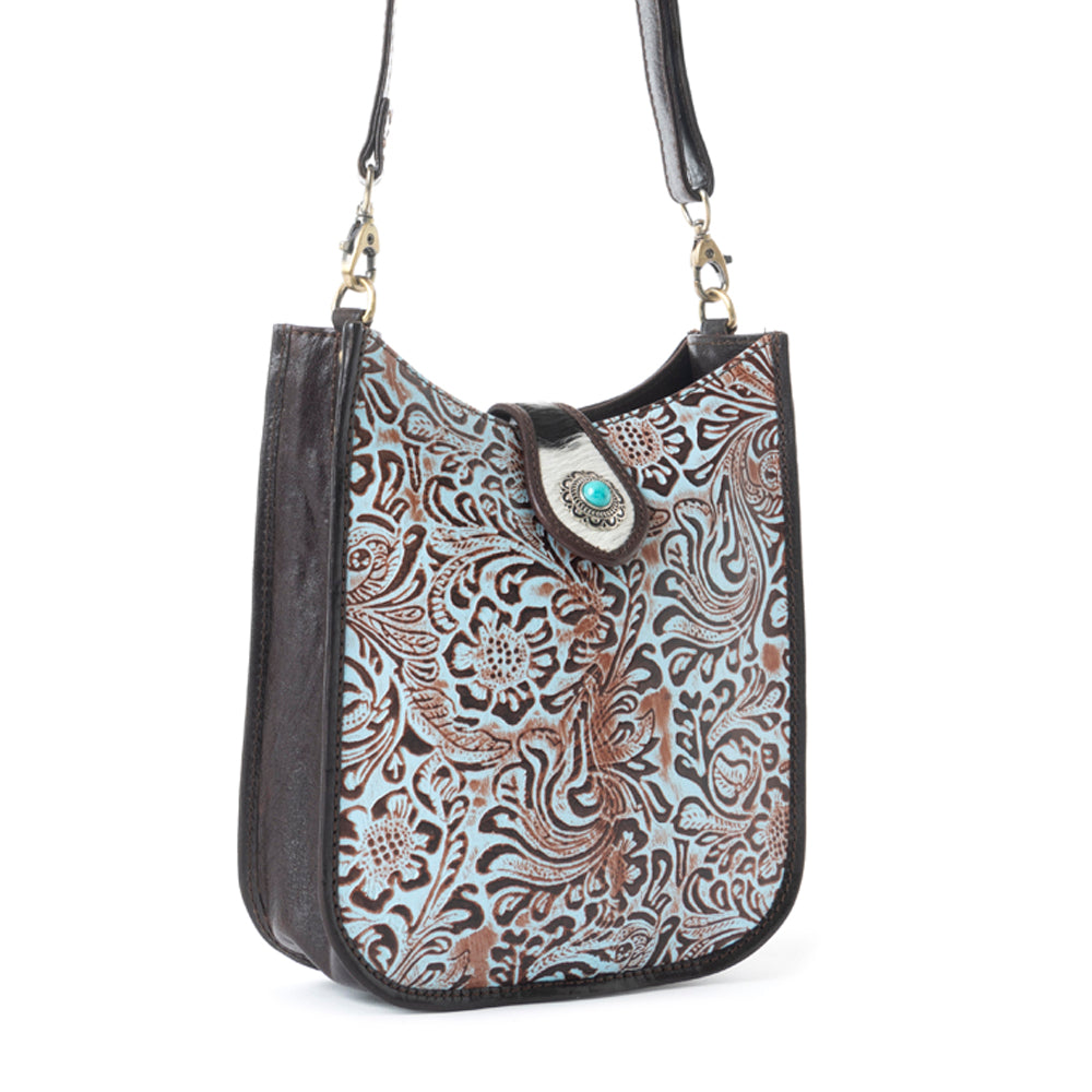Sac en cuir embossé Delilah Creek