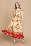 Robe à imprimés multiples Georgina Bohera