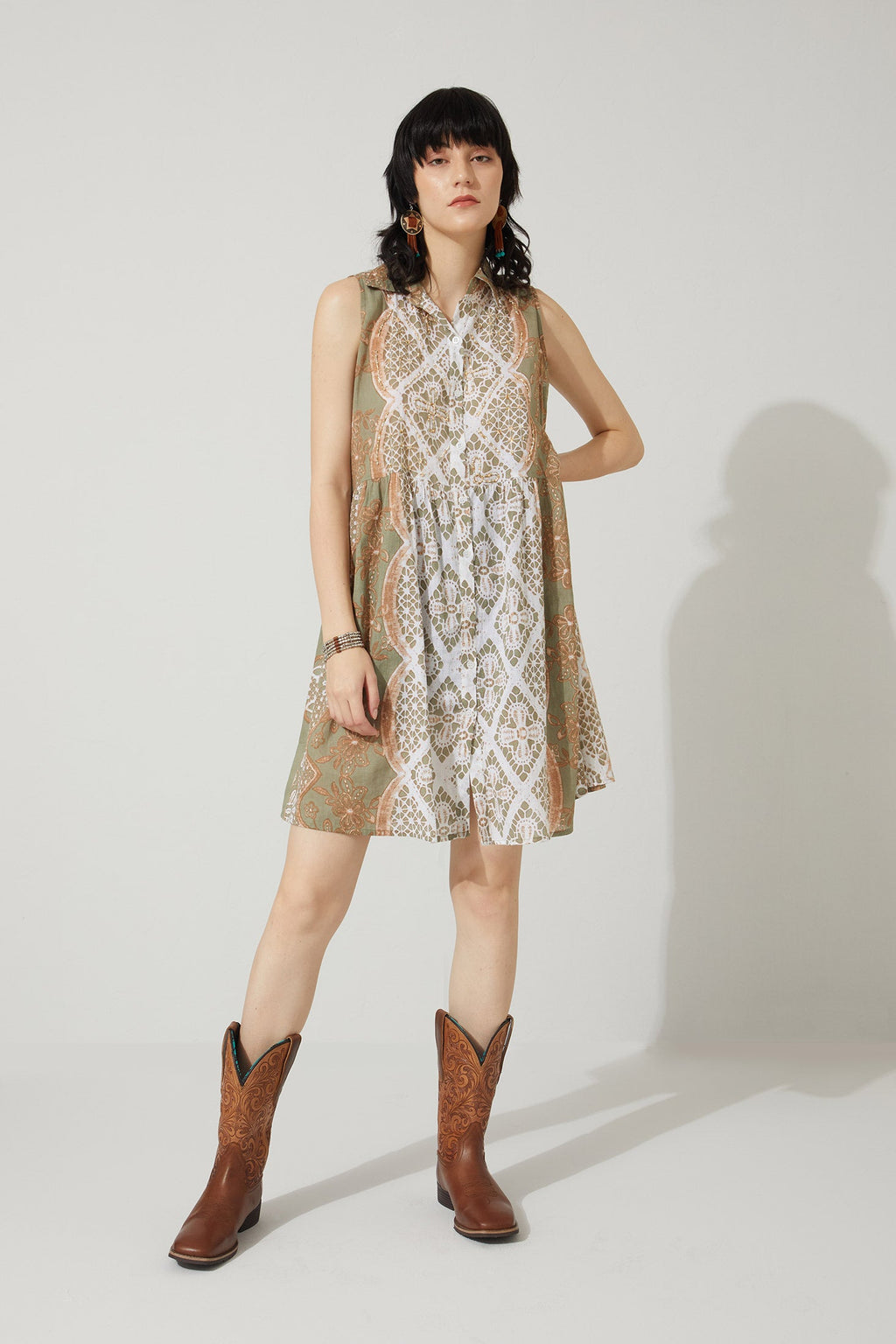 Robe Bohera Zeeva à Perles Décoratives