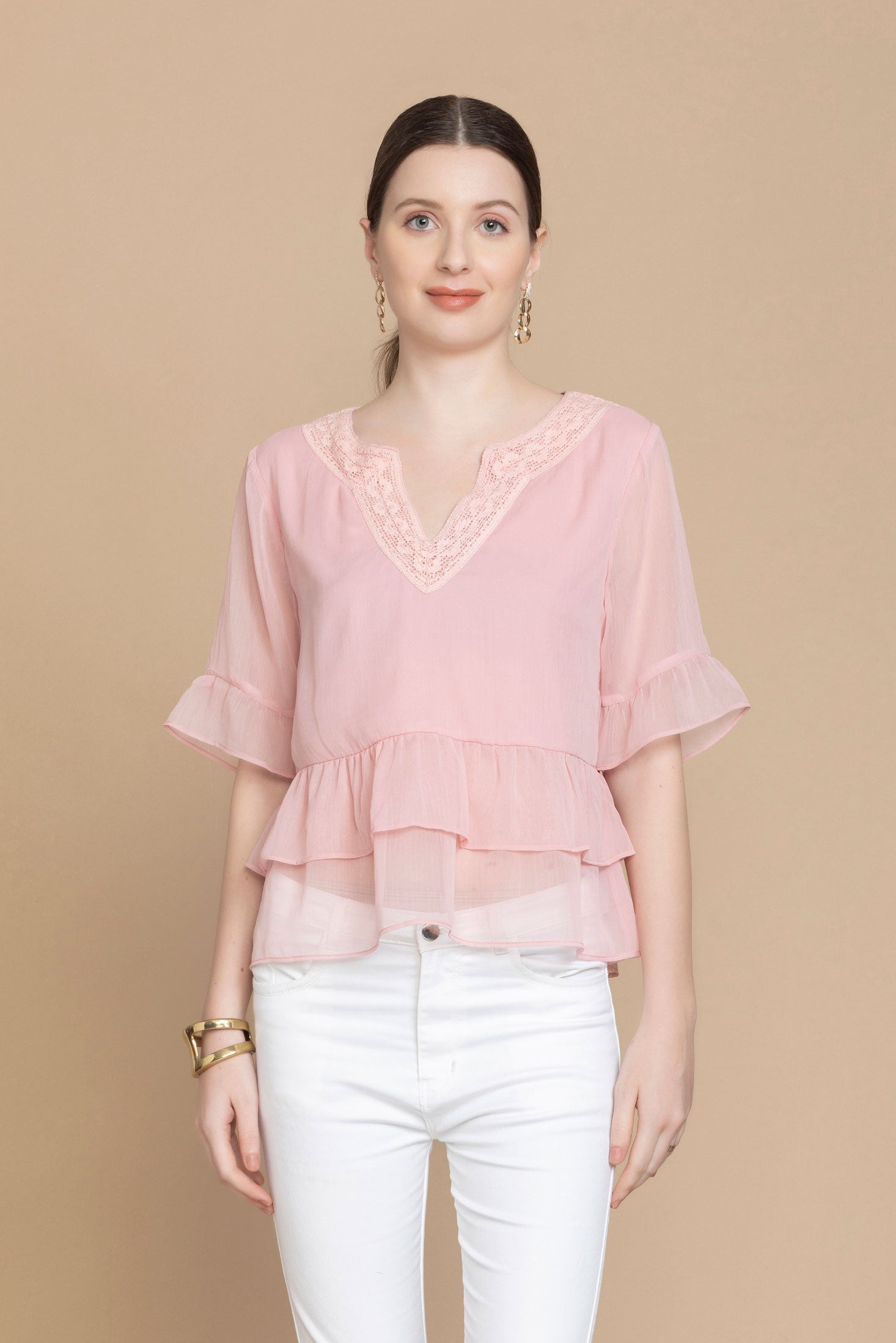 Haut Alipha en dentelle