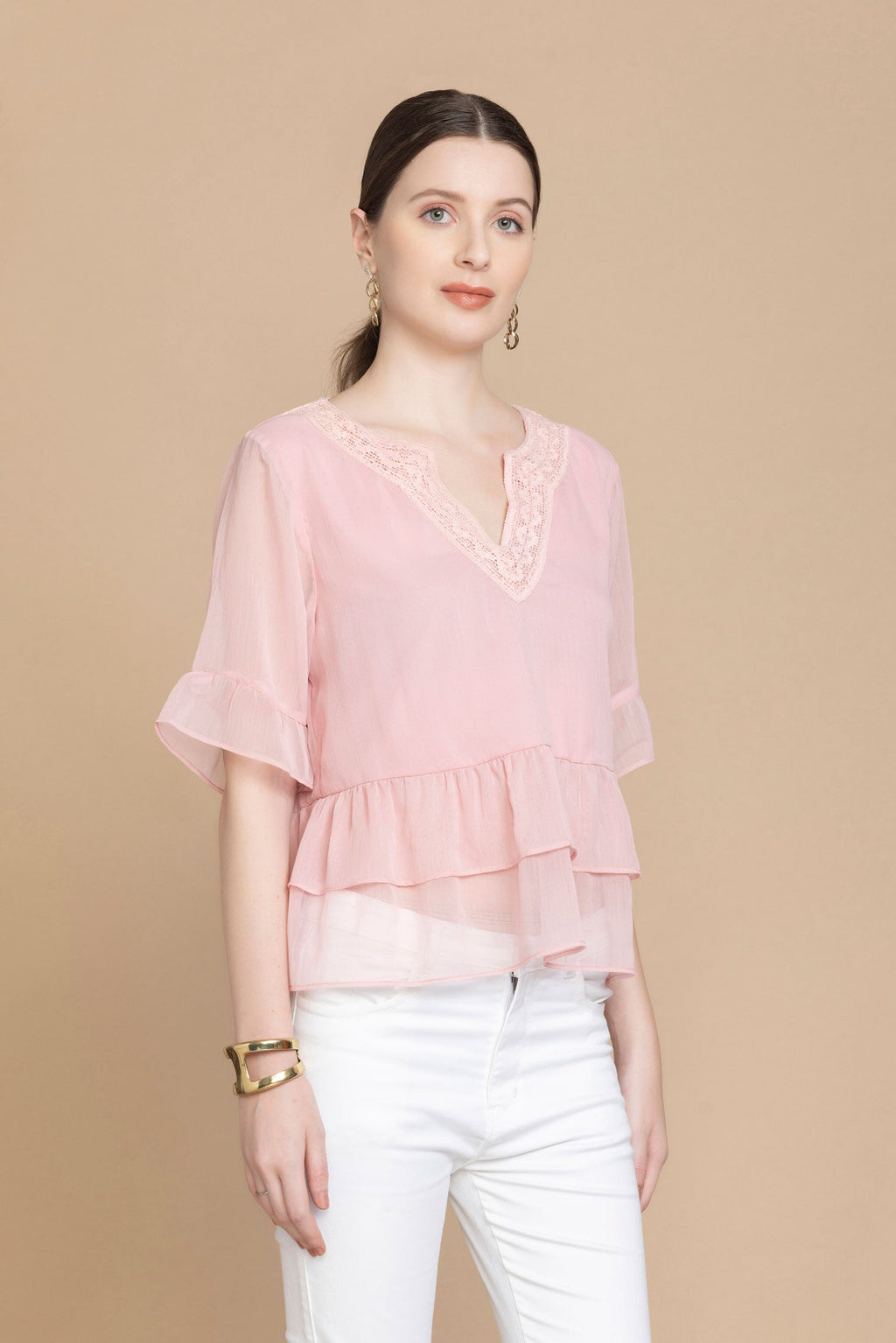 Haut Alipha en dentelle