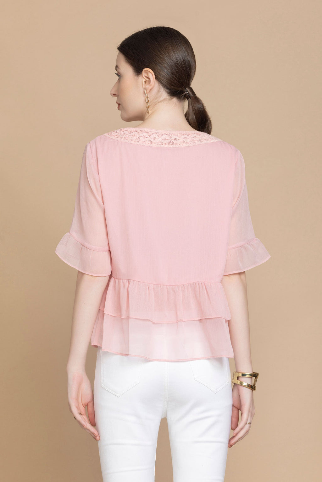 Haut Alipha en dentelle