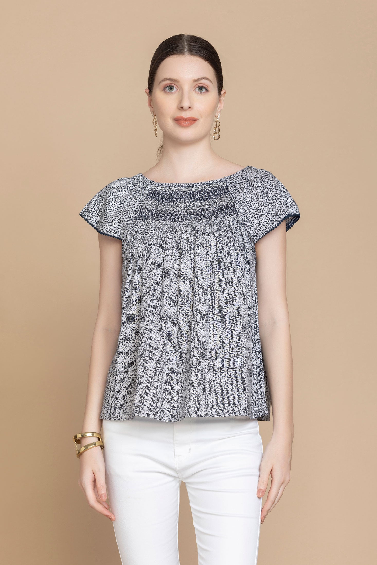 Bohera Hanna Jo – Top brodé