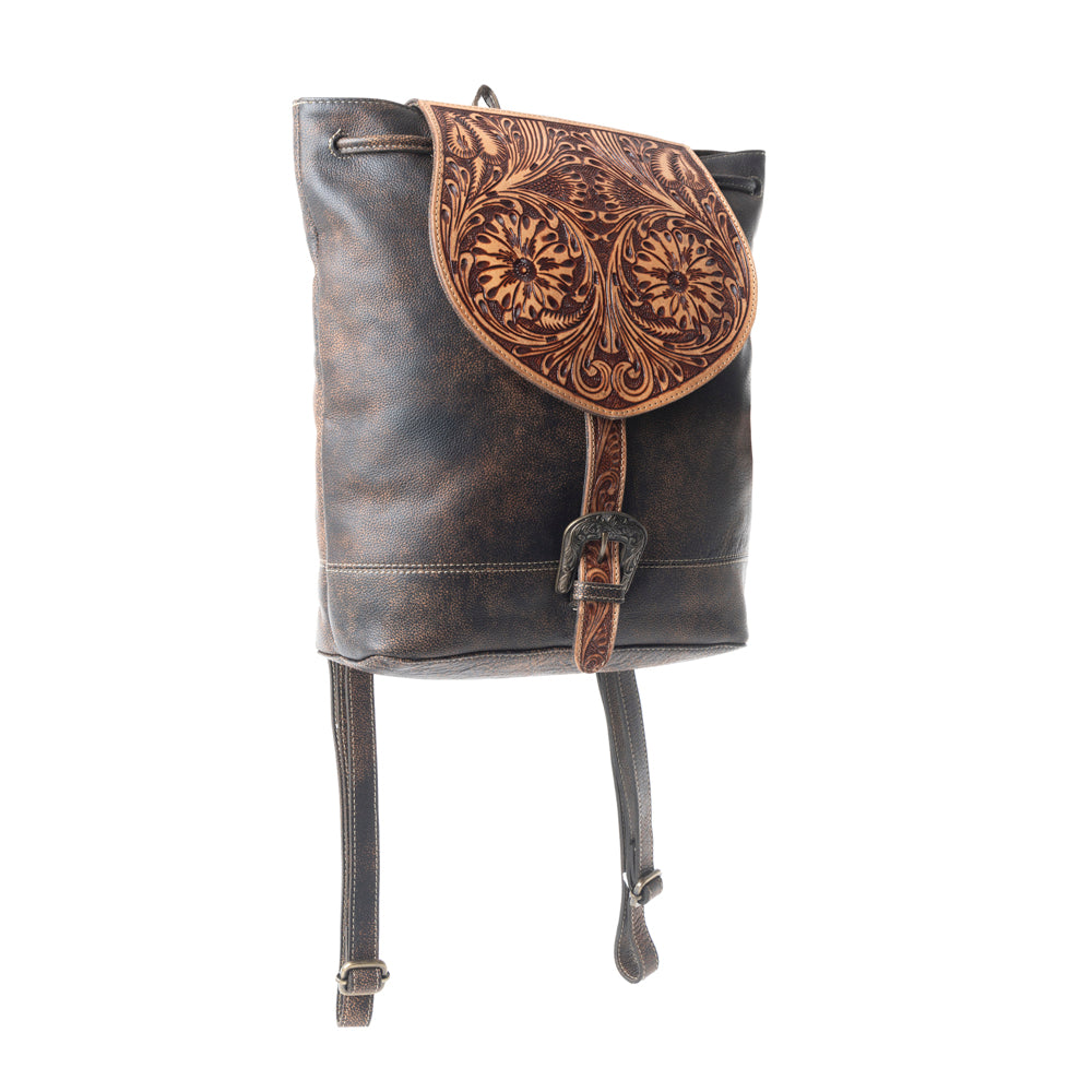 Sac en cuir repoussé Rolling Plains