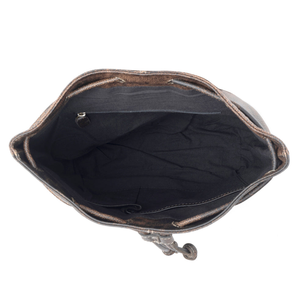 Sac en cuir repoussé Rolling Plains