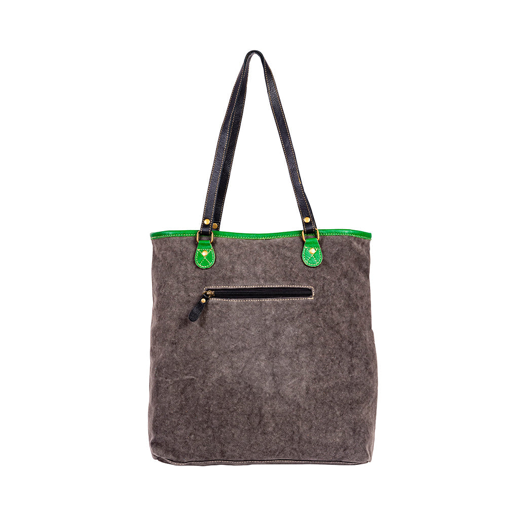 Sac en toile et cuir Marianna Floral