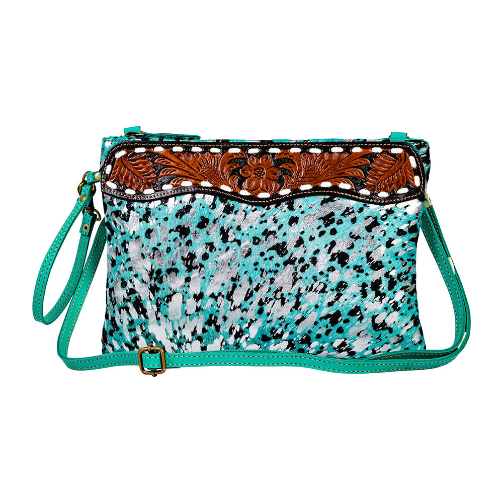 Sac Ewa en cuir repoussé main