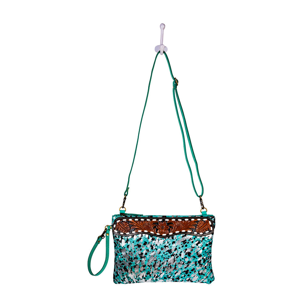 Sac Ewa en cuir repoussé main