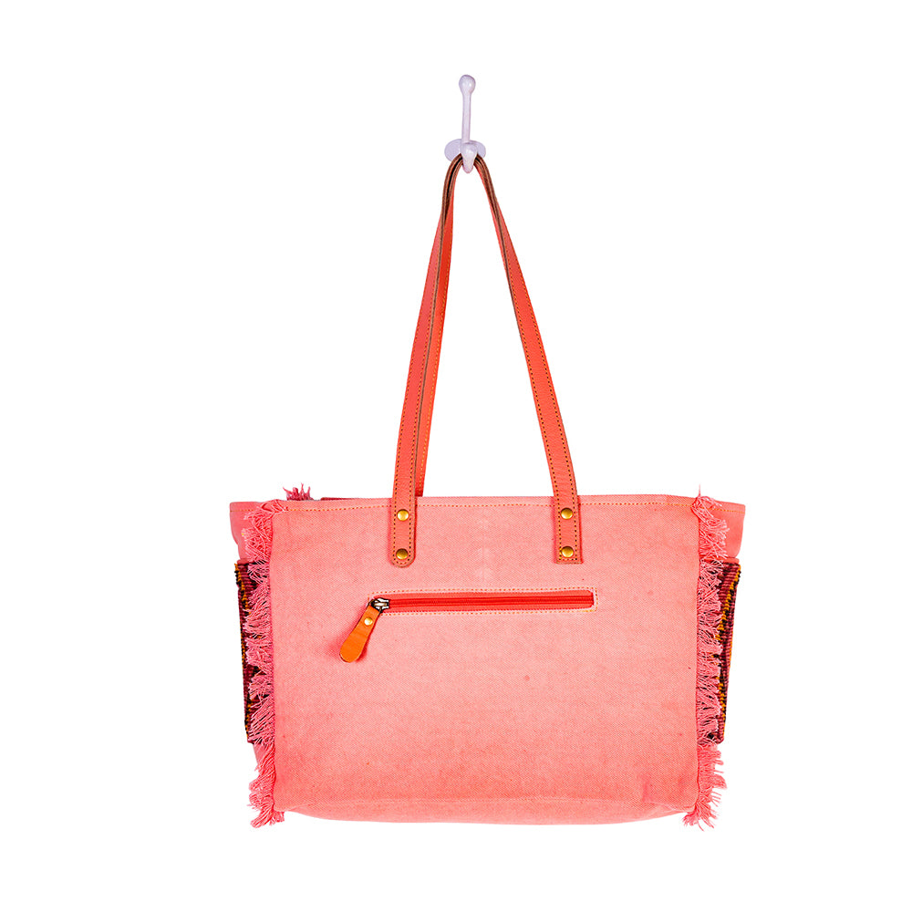 Petit sac Tonga Ridge en saumon et rose