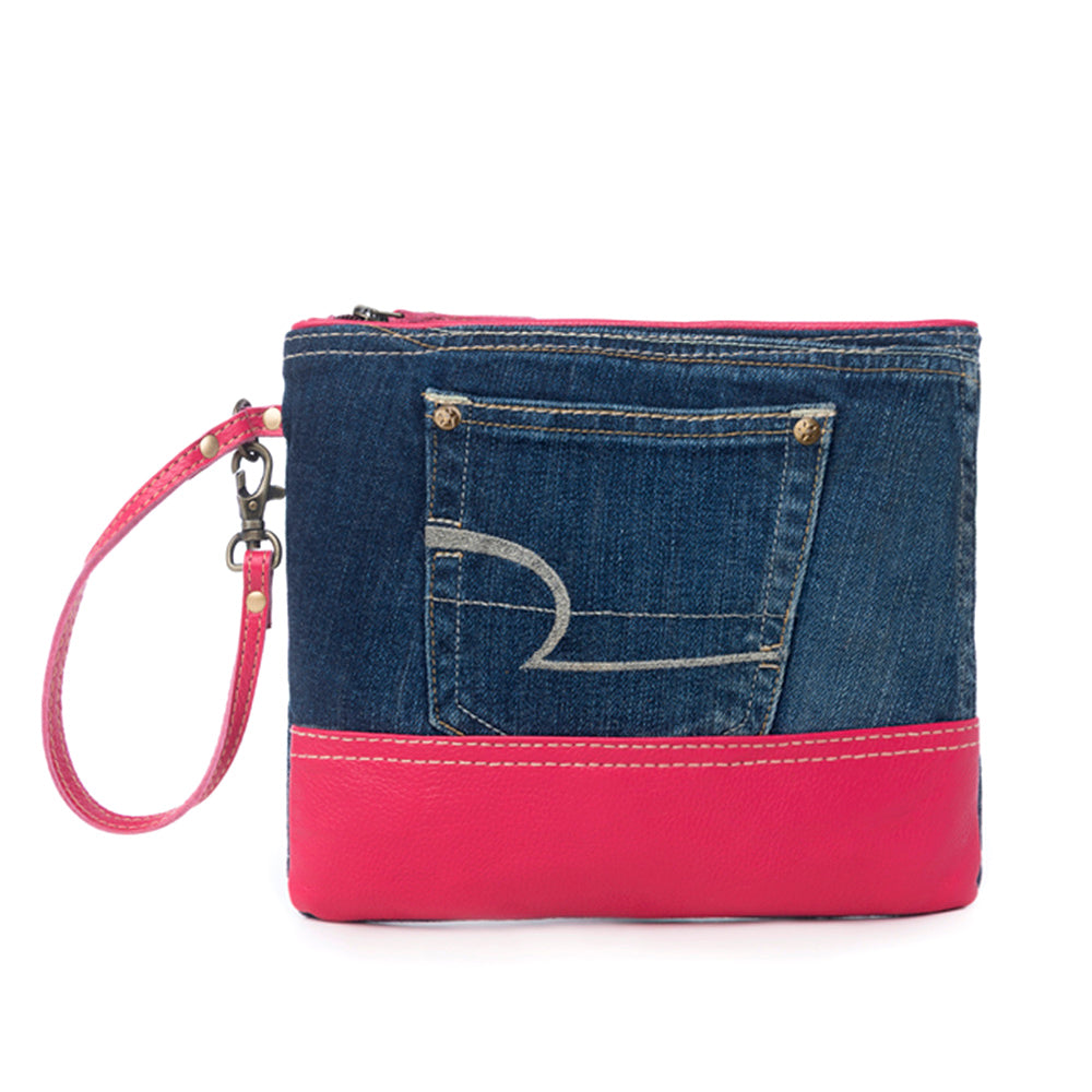 Pochette en jean Charley
