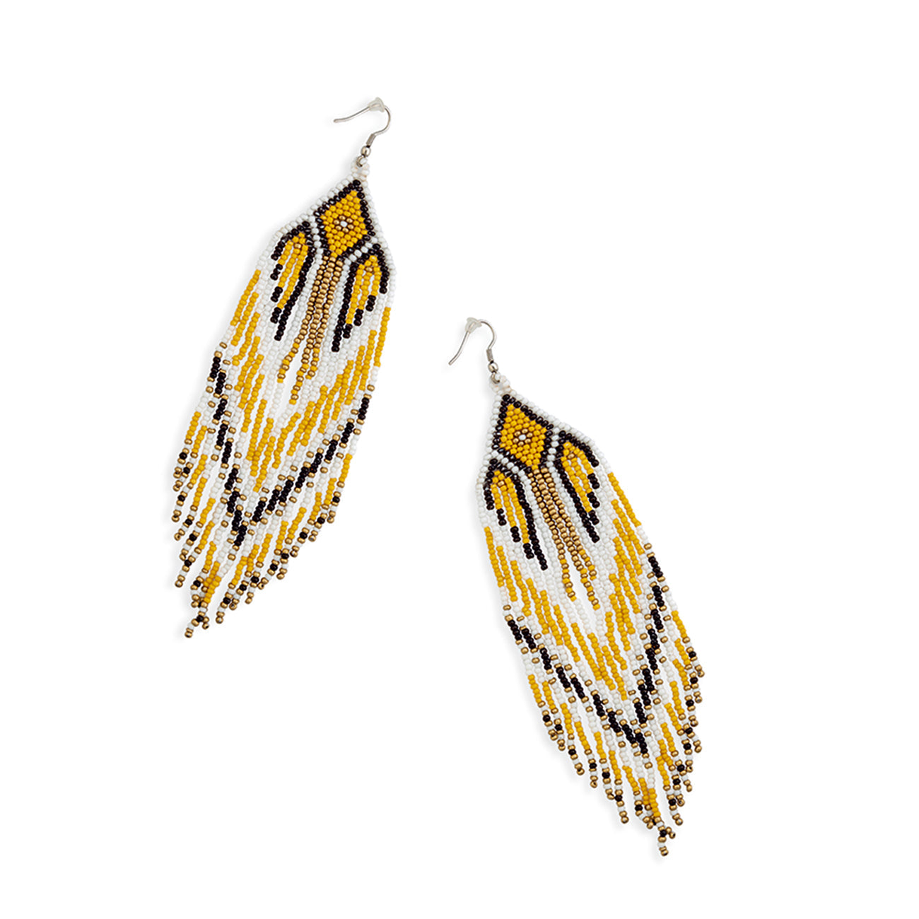 Boucles d'oreilles Tapestry Of Time jaunes