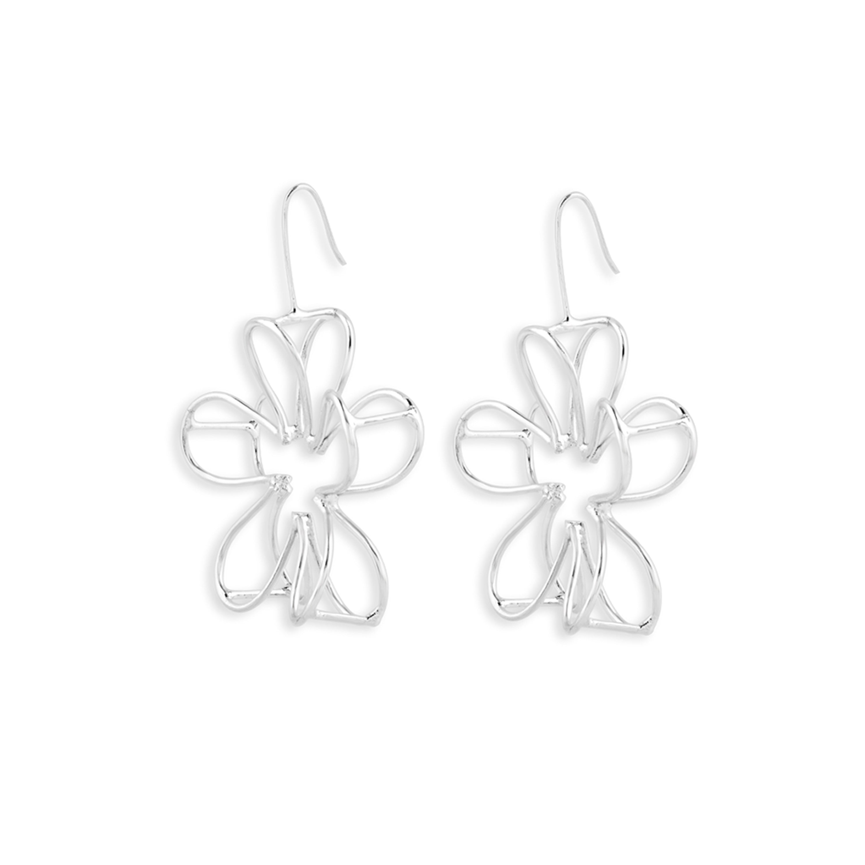 Boucles d'oreilles Fleurs épanouies
