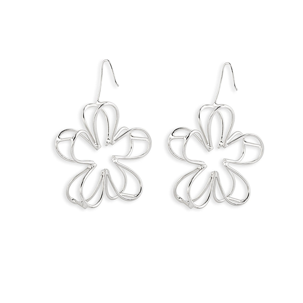 Boucles d'oreilles Fleurs épanouies