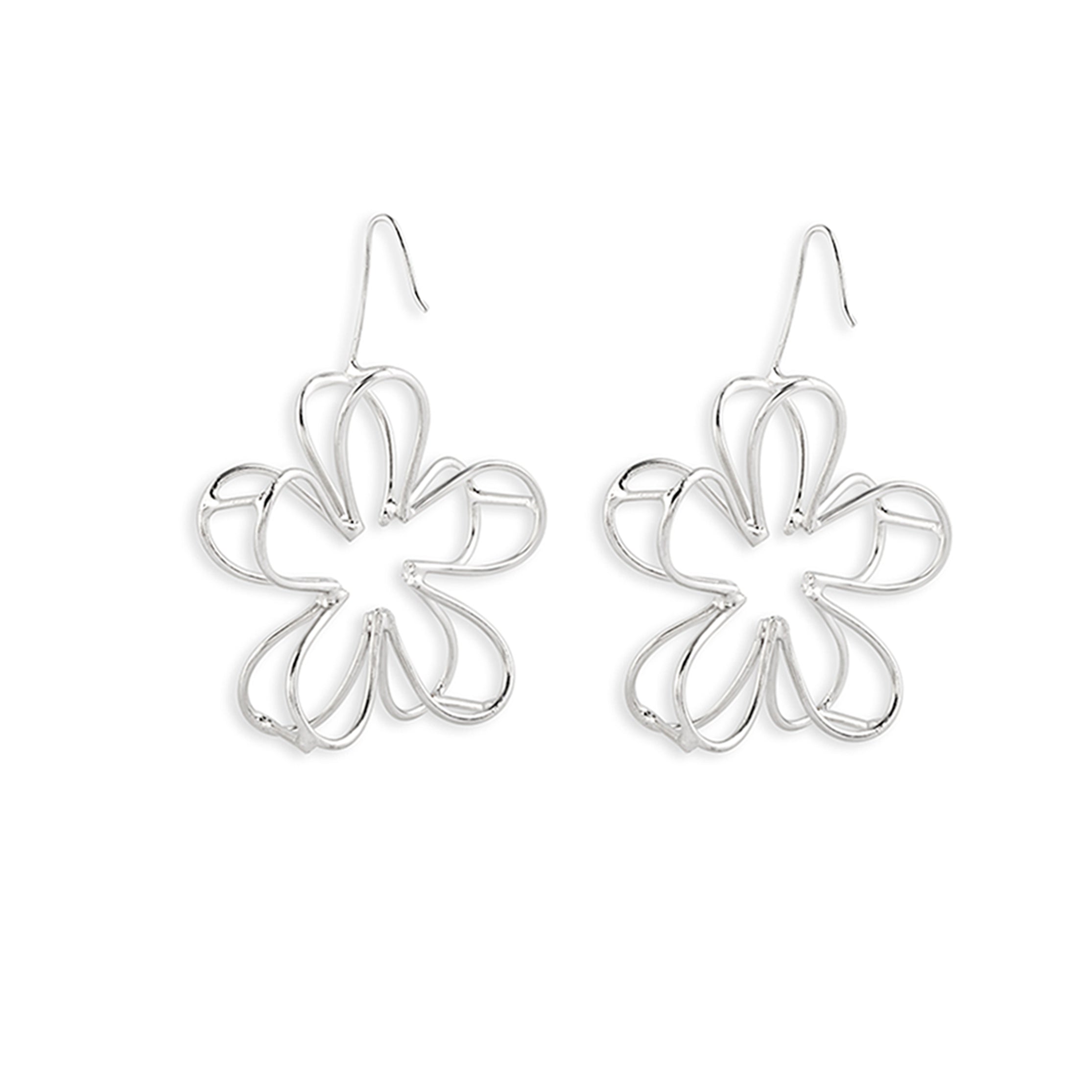 Boucles d'oreilles Fleurs épanouies