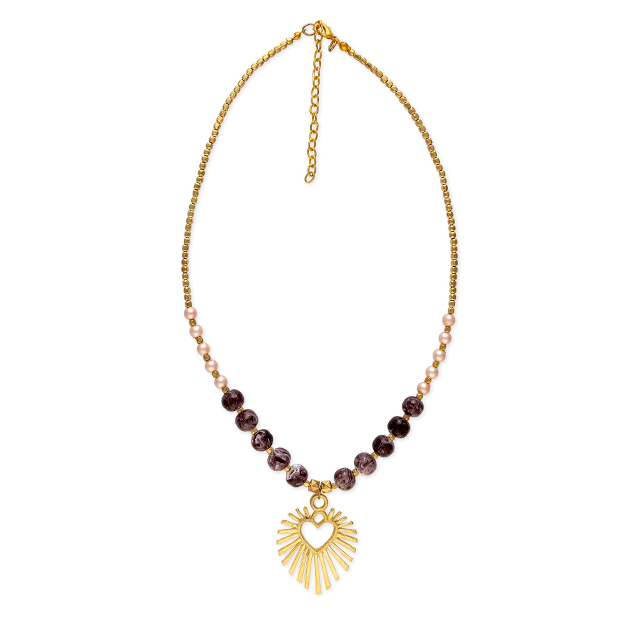 Collier Agate "Mon Chéri"