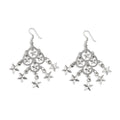 Boucles d'oreilles étoiles dans le ciel
