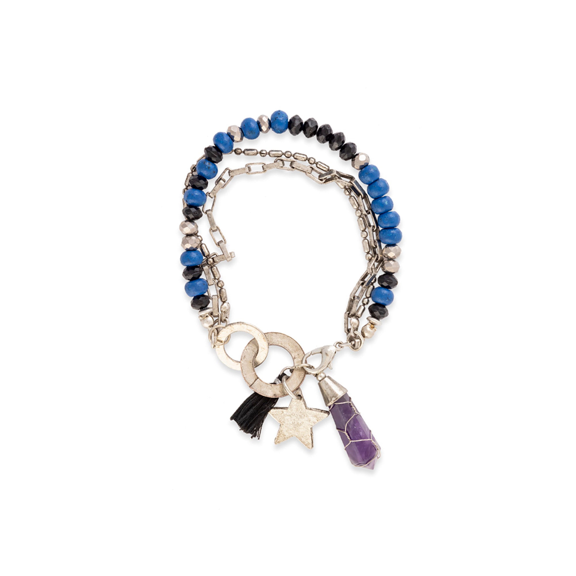 Bracelet Cristal Étoile