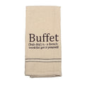 TORCHONS DE BUFFET LOT DE 2