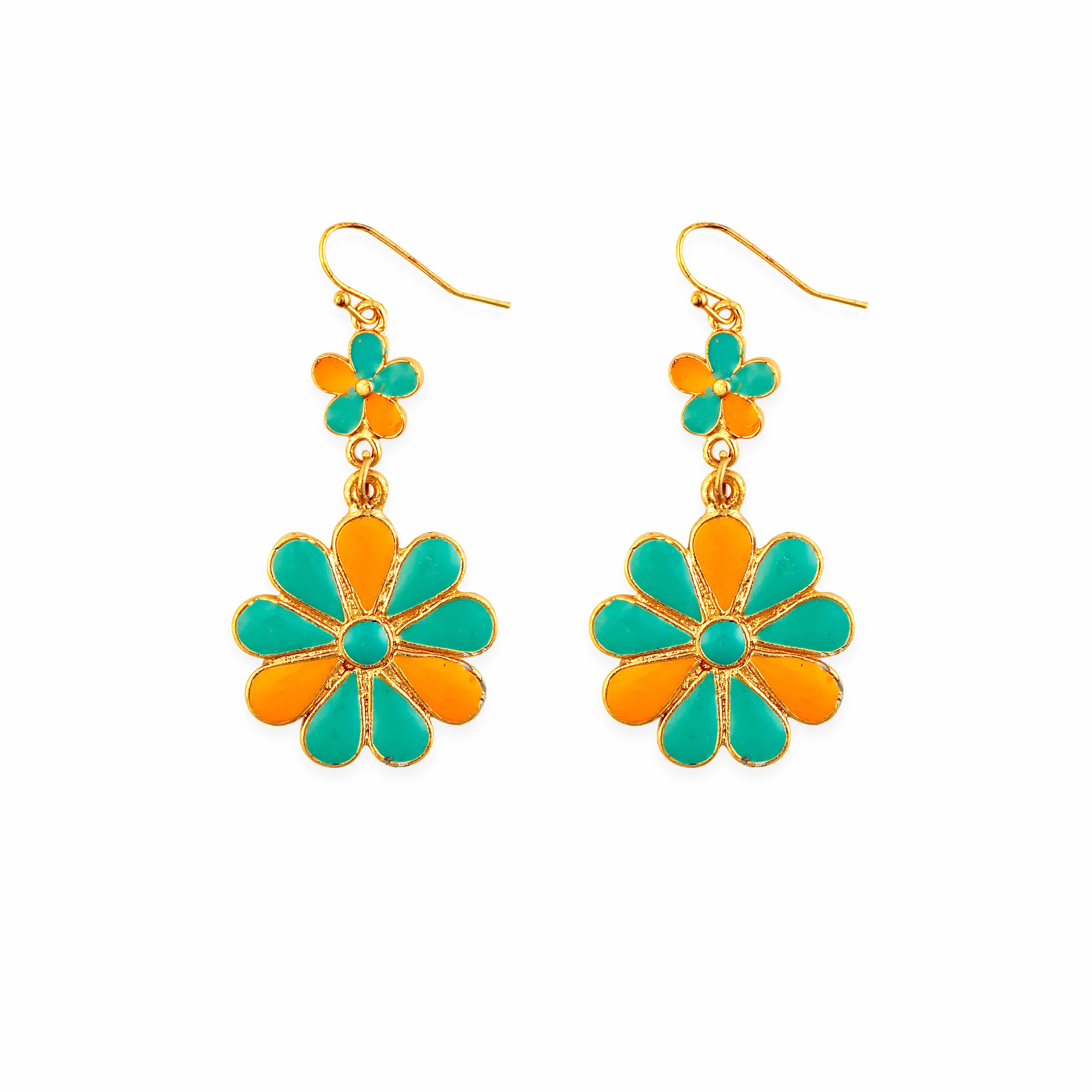 Boucles d'oreilles fleur Sun Mesa